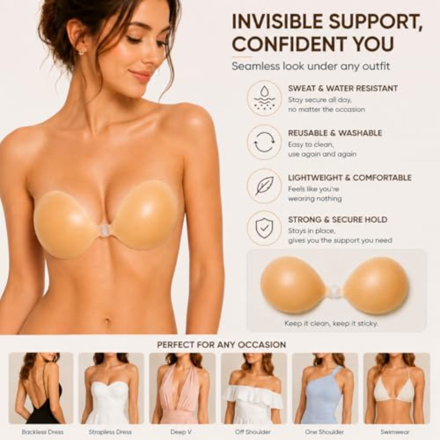 Hasimor Sticky Bra Ultra Thin  - Backless Bra Sticky recensie en prijs