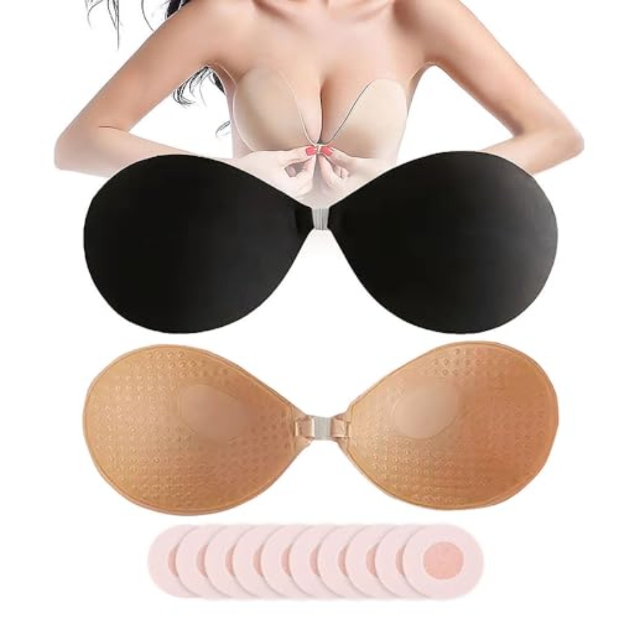 Hasimor 2 PCS Strapless Adhesi - Push Up Bra Silicone recensie en prijs