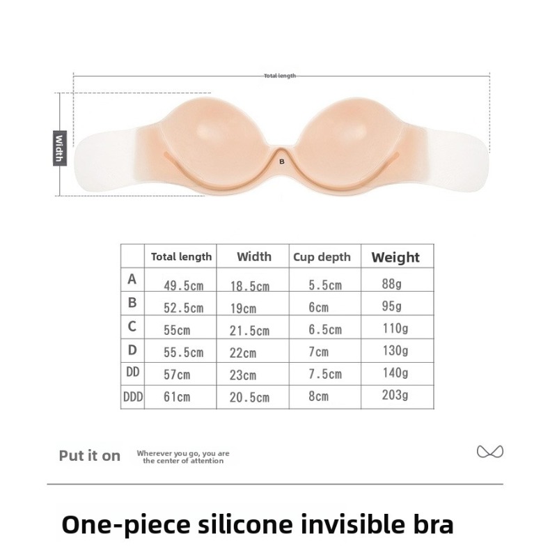Strapless Silicone Adhesive Br - Backless Bra Sticky recensie en prijs