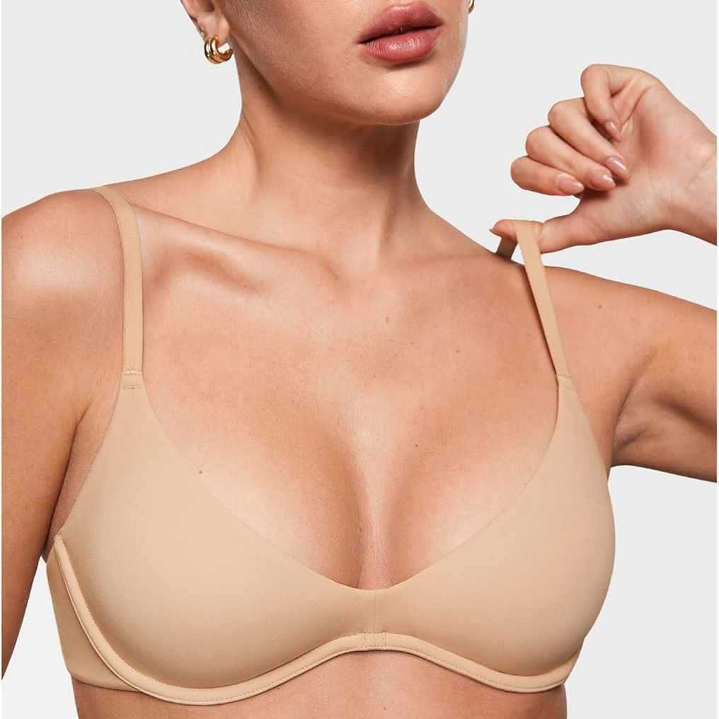 Women's Deep V Unpadded Seamle - Wirefree Bra Comfort recensie en prijs