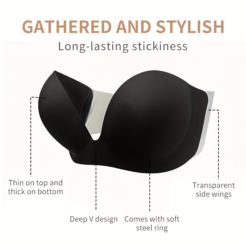 Strapless Seamless Invisible S - Push Up Bra Silicone recensie en prijs