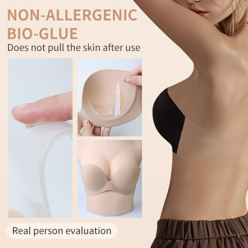 Strapless Seamless Invisible S - Push Up Bra Silicone recensie en prijs
