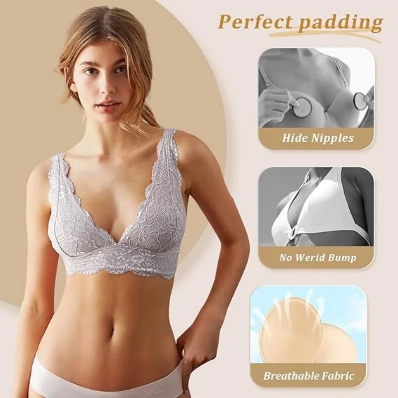 2/20pcs Removable Sponge Push  - Push Up Bra Silicone recensie en prijs