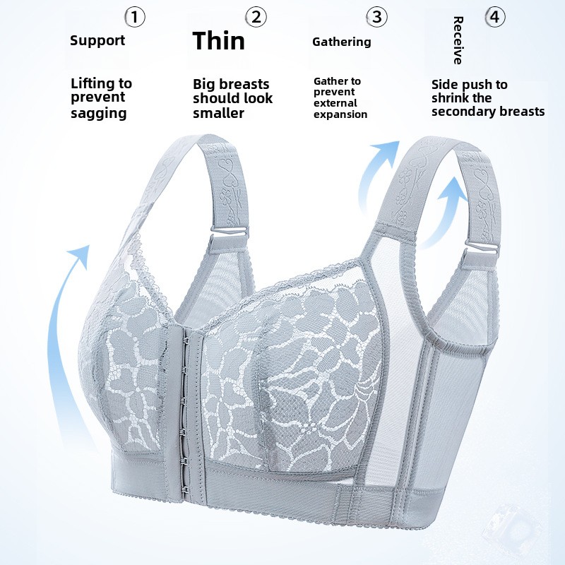 Women's Plus Size Lace Underwe - Minimizer Bra Women recensie en prijs