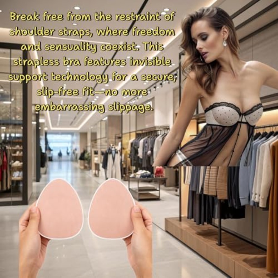 Plus Size Invisible Adhesive S - Strapless Bra Adhesive recensie en prijs