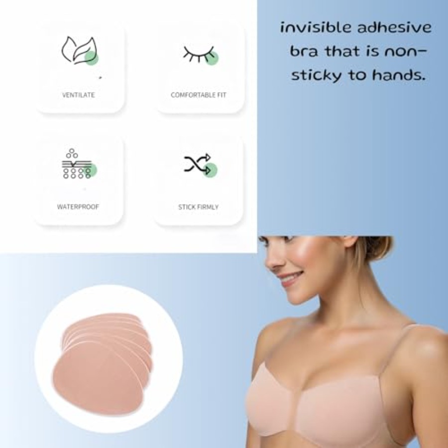 Plus Size Invisible Adhesive S - Strapless Bra Adhesive recensie en prijs
