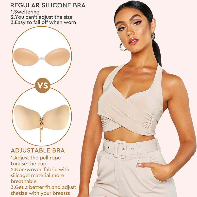1/2 Pairs Women Summer Backles - Backless Bra Sticky recensie en prijs
