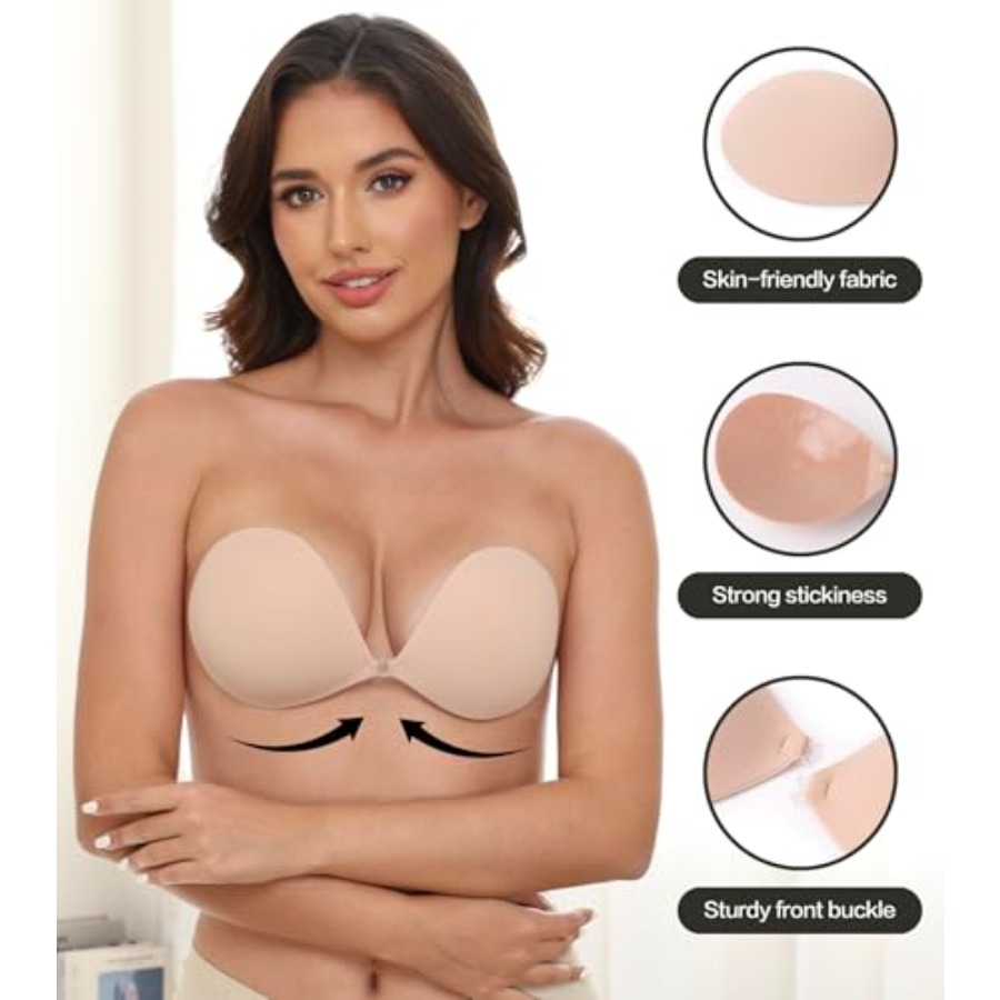 MITALOO Adhesive Bra Invisible - Backless Bra Sticky recensie en prijs