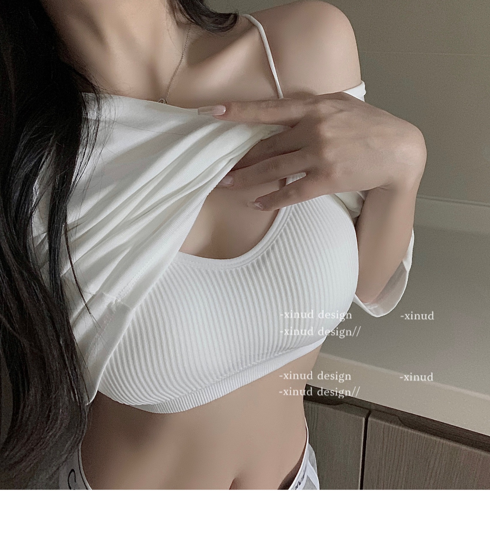 Korean Style Cross Back Camiso - Underwire Bra Padded recensie en prijs