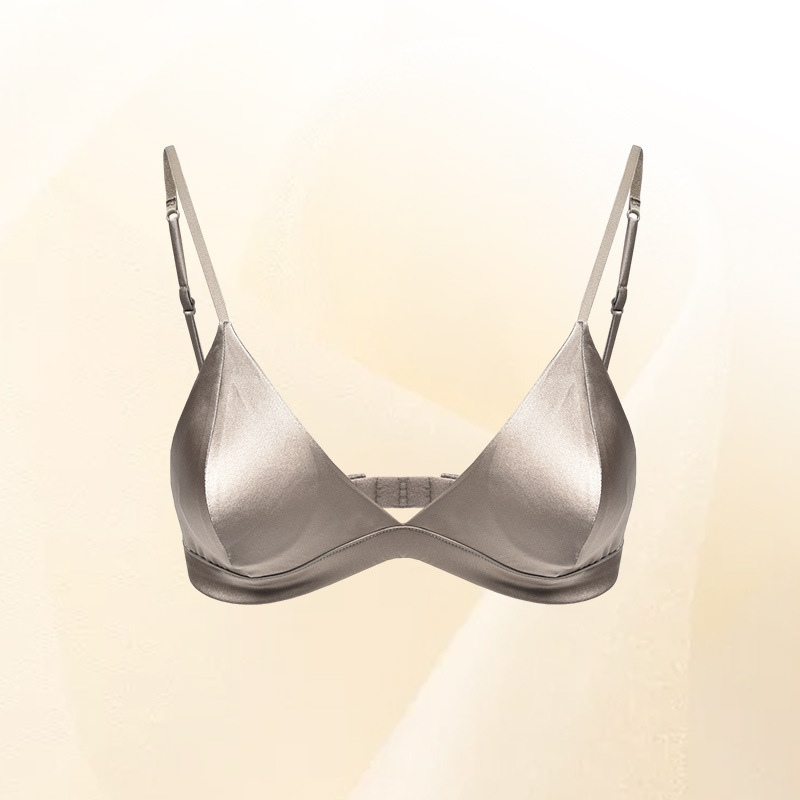 Silk Triangle Cup Bra without  - Minimizer Bra Women recensie en prijs