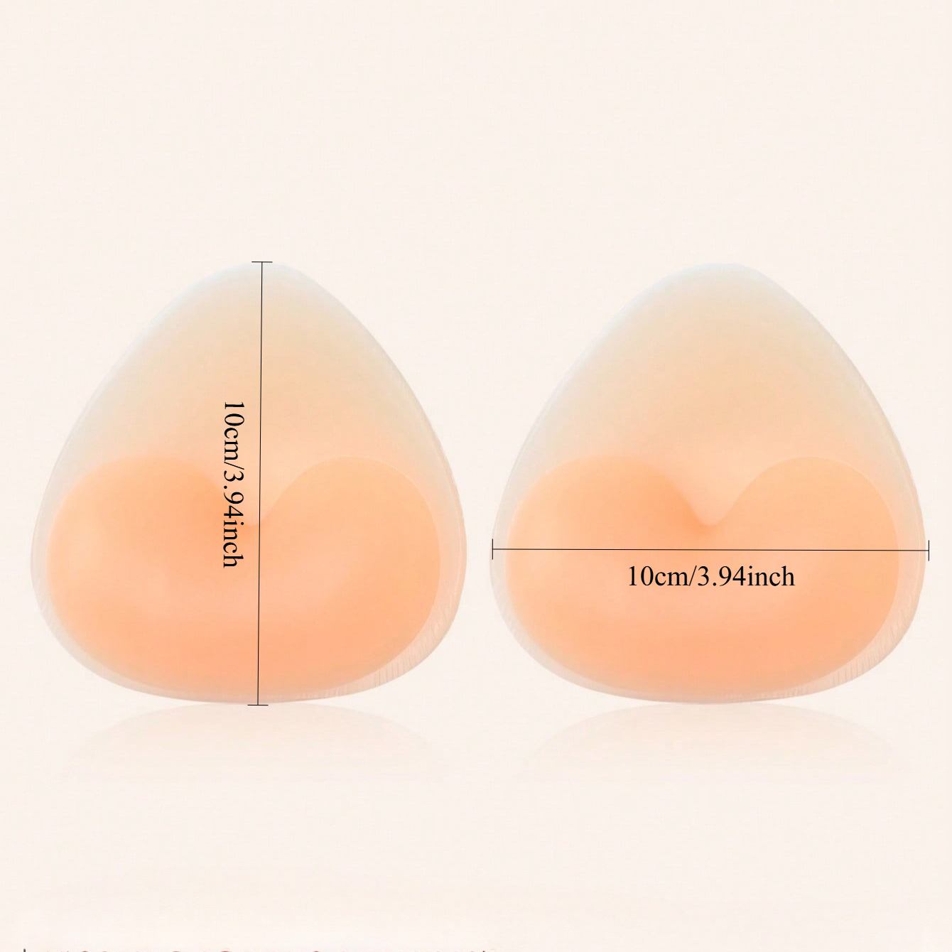 Silicone Bra Inserts, Triangle - Push Up Bra Silicone recensie en prijs