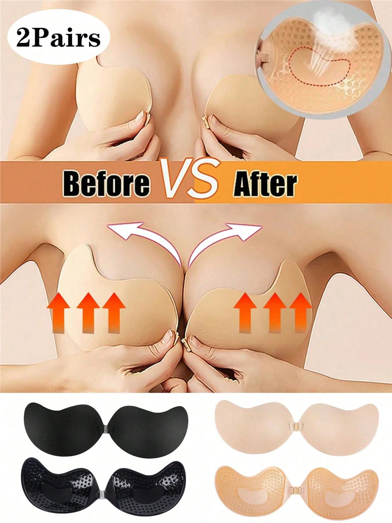 2-pack Women's Self-Adhesive I - Strapless Bra Adhesive recensie en prijs