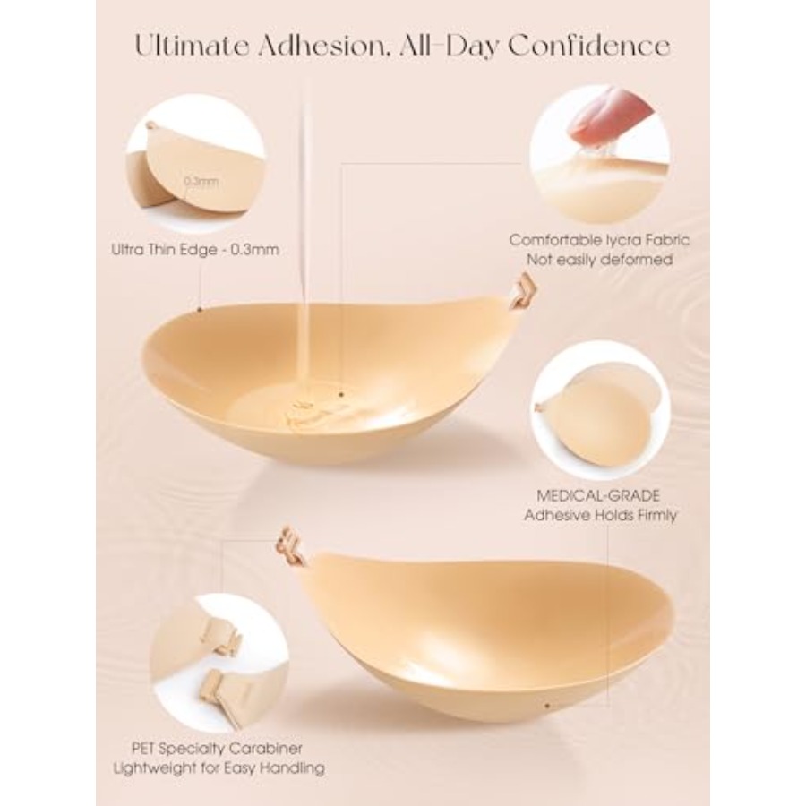 Sticky Bra Push Up Strapless A - Backless Bra Sticky recensie en prijs