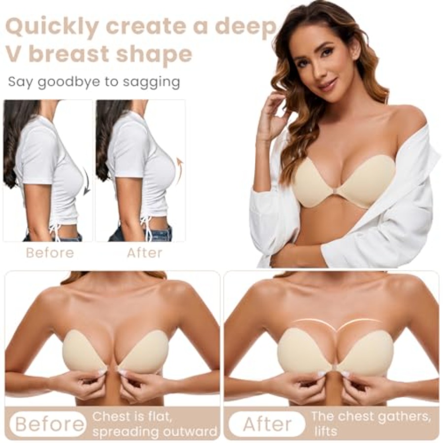 RELIRELIA Women's Sticky Self  - Backless Bra Sticky recensie en prijs