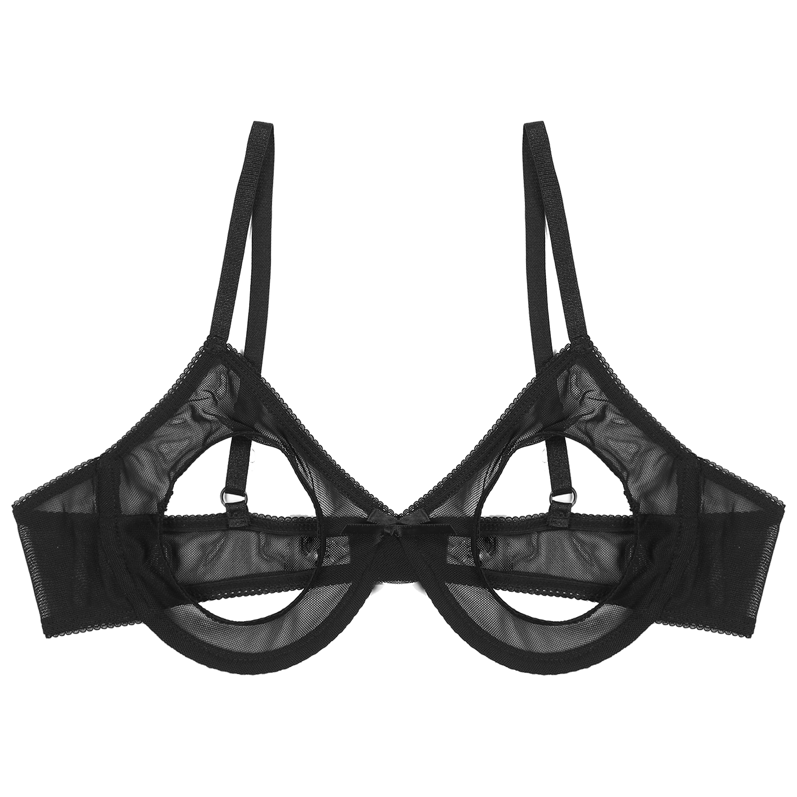 Woman's Lace Underwire Push Up - Demi Bra Balconette recensie en prijs