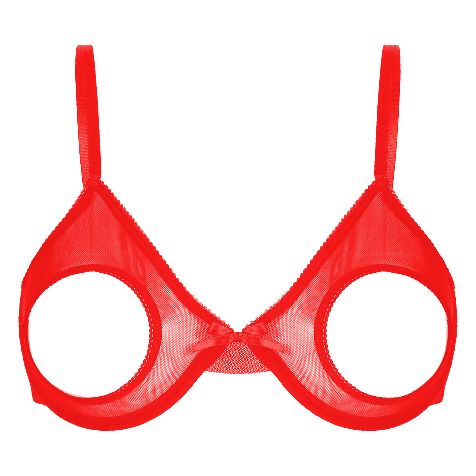 Woman's Lace Underwire Push Up - Demi Bra Balconette recensie en prijs